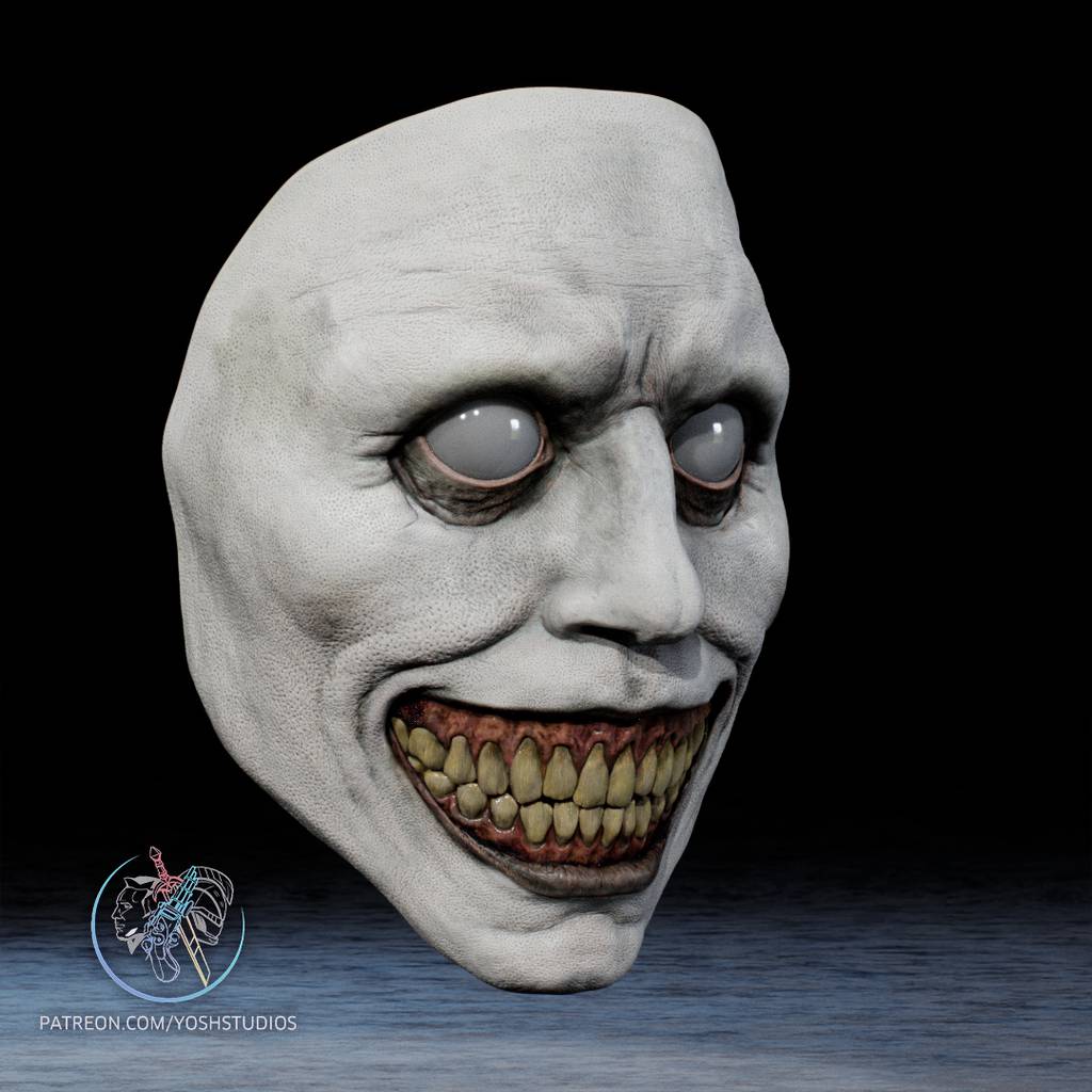 P站图纸印象馆 Yosh 万圣节恐怖面具 Yosh 万圣节恐怖面具