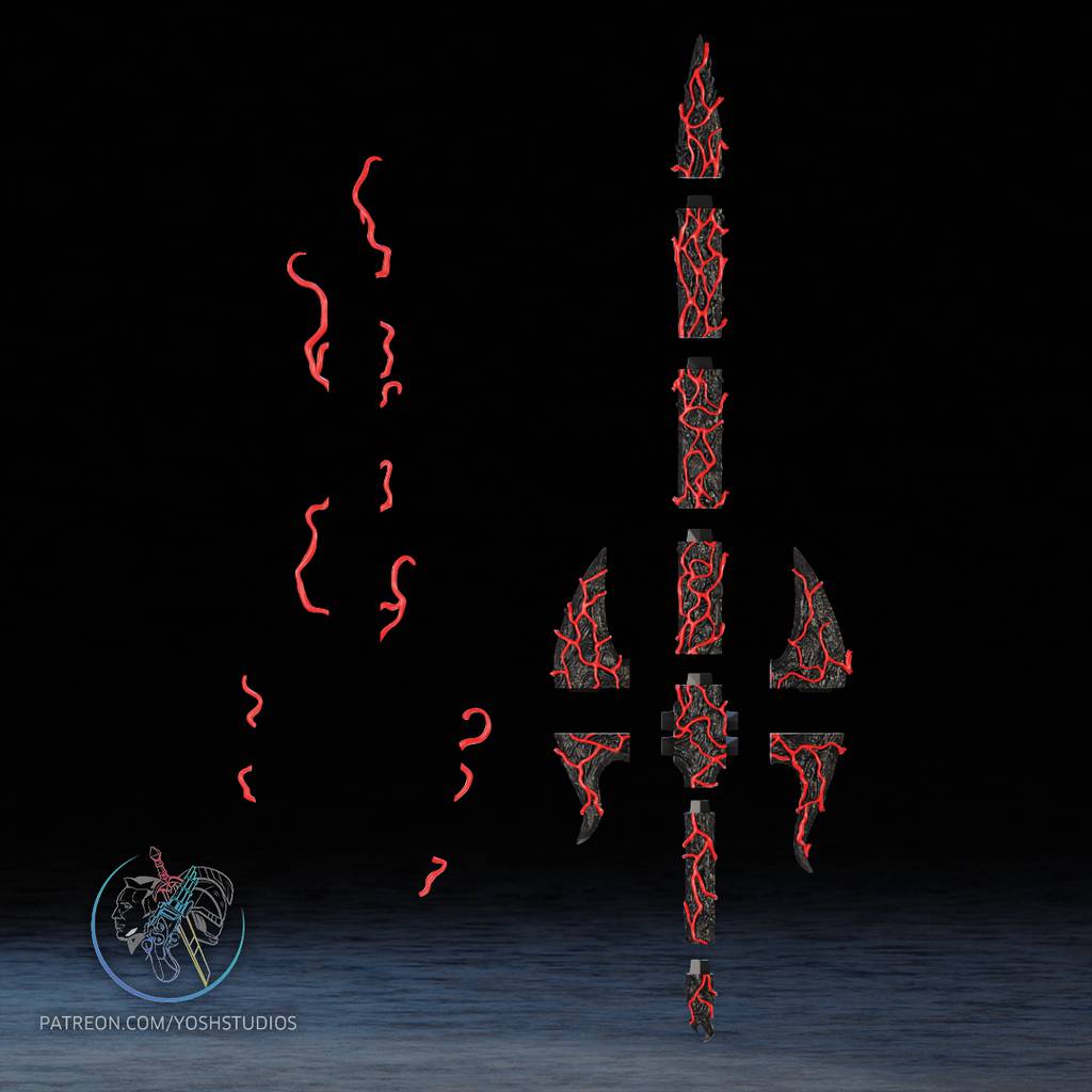 P站图纸印象馆 Yosh 漫威 黑死剑 Yosh 漫威 黑死剑