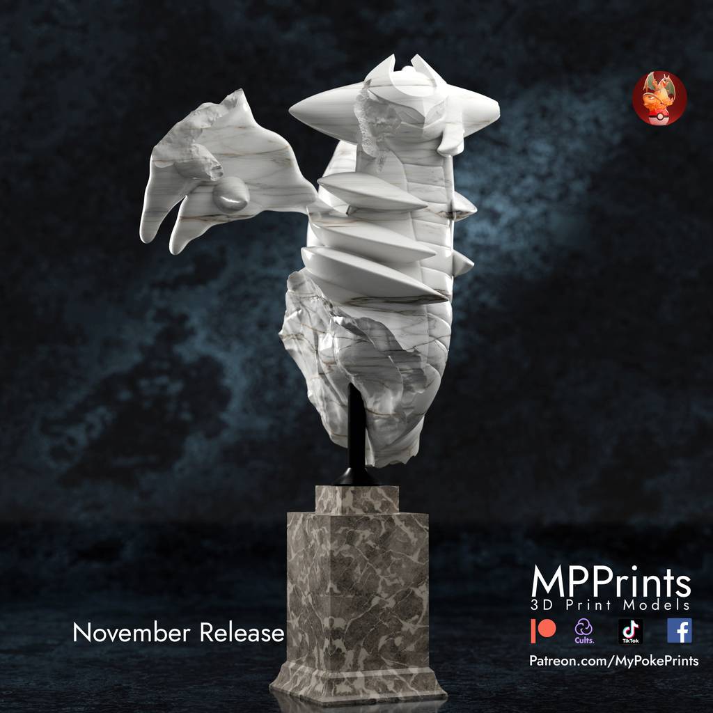 P站图纸印象馆 口袋妖怪 骑拉帝纳 口袋妖怪 骑拉帝纳