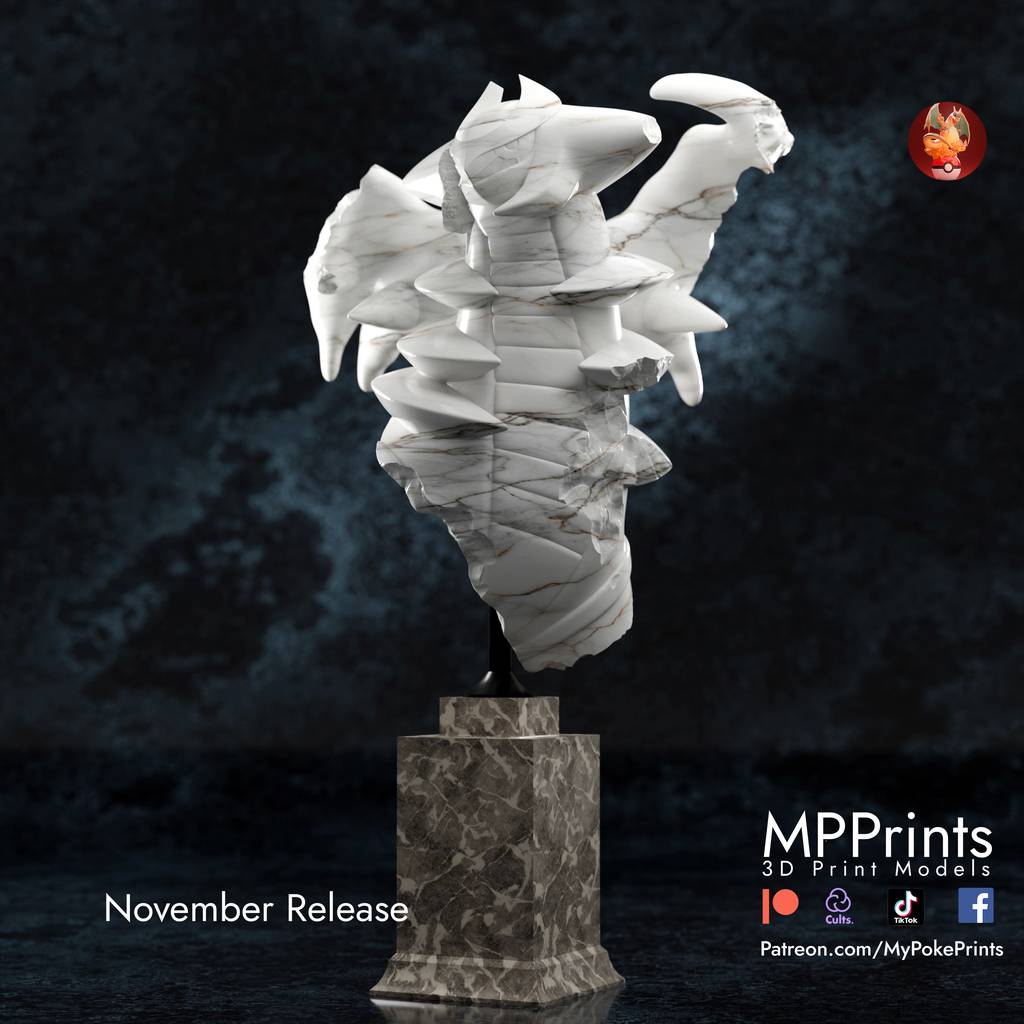 P站图纸印象馆 口袋妖怪 骑拉帝纳 口袋妖怪 骑拉帝纳