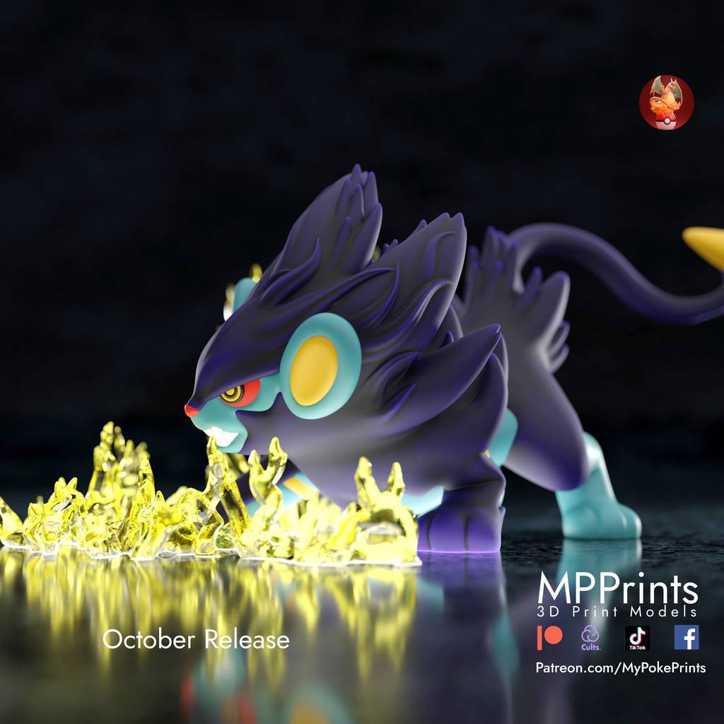 P站图纸印象馆 口袋妖怪 伦琴猫 口袋妖怪 伦琴猫