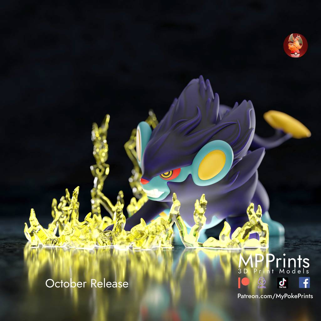 P站图纸印象馆 口袋妖怪 伦琴猫 口袋妖怪 伦琴猫