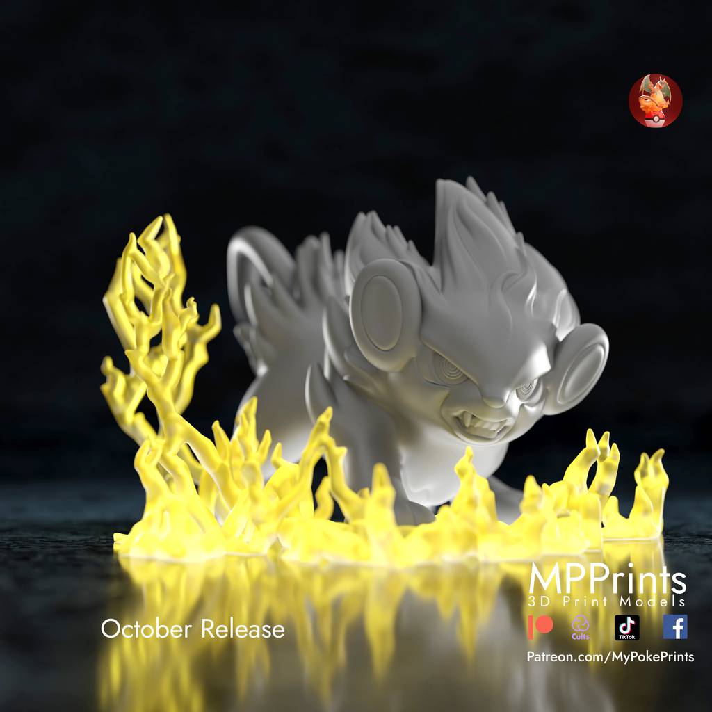 P站图纸印象馆 口袋妖怪 伦琴猫 口袋妖怪 伦琴猫