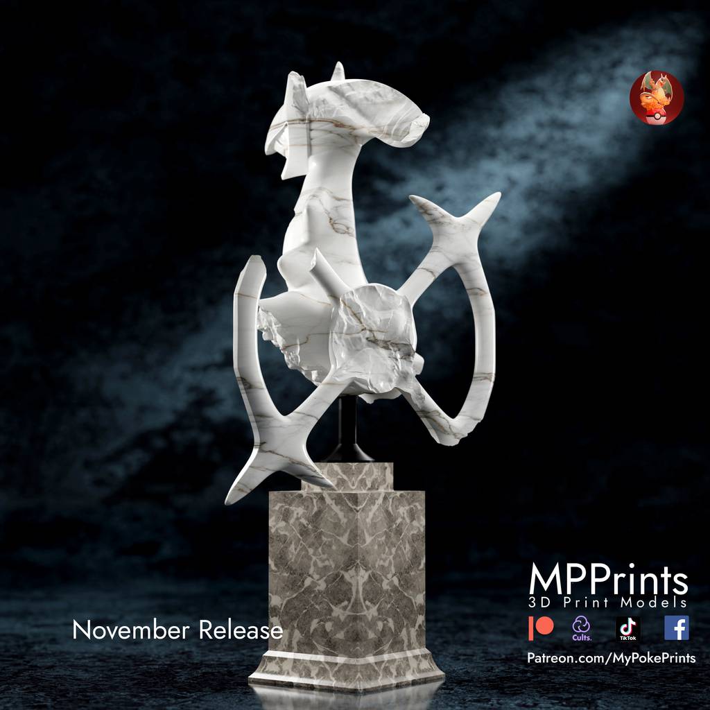 P站图纸印象馆 口袋妖怪 阿尔宙斯 口袋妖怪 阿尔宙斯