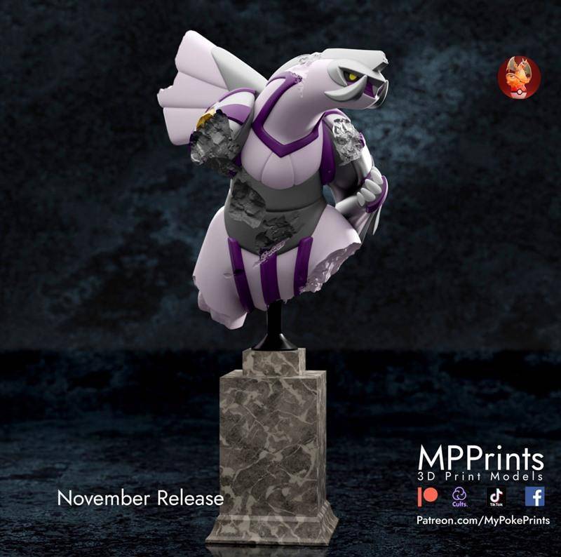 P站图纸印象馆 口袋妖怪 帕路奇亚 口袋妖怪 帕路奇亚