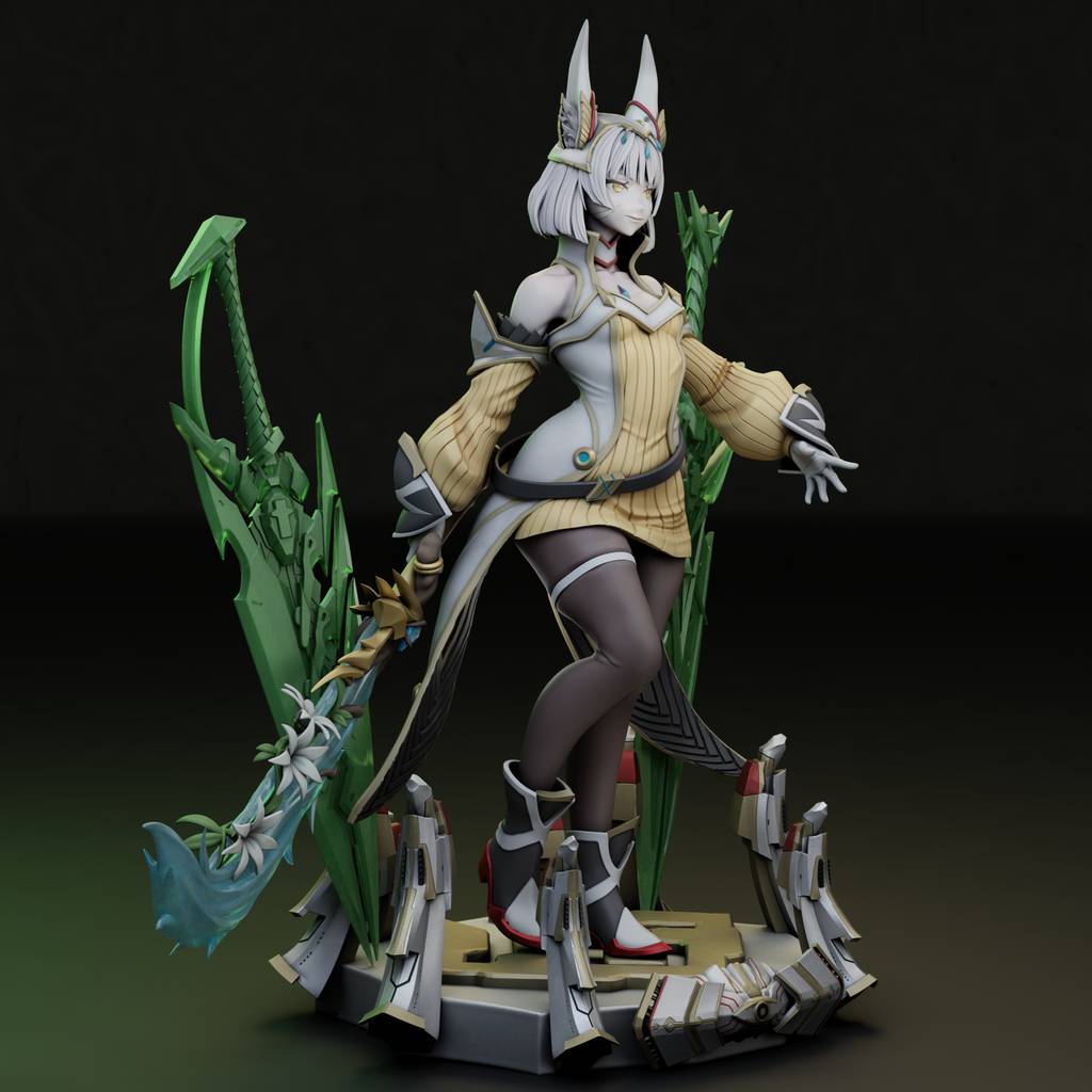 P站图纸印象馆 异度神剑 尼娅 异度神剑 尼娅