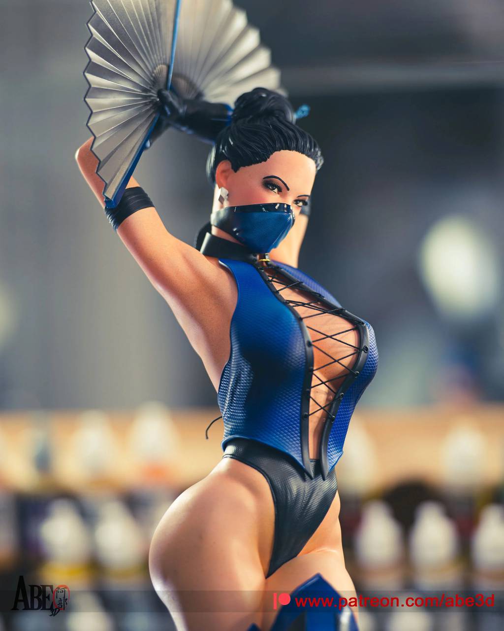 P站图纸印象馆 ABE3D 真人快打 吉塔娜 ABE3D 真人快打 吉塔娜