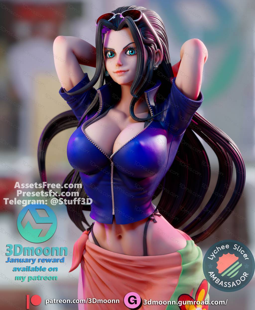 3Dmoonn 海贼王 妮可·罗宾