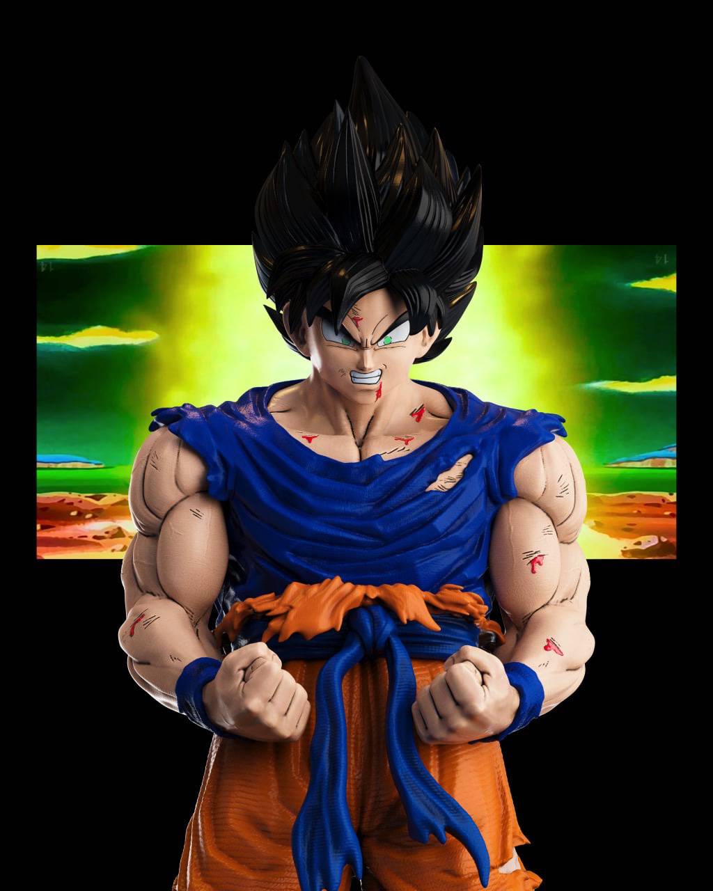 P站图纸印象馆 龙珠 悟空 龙珠 悟空