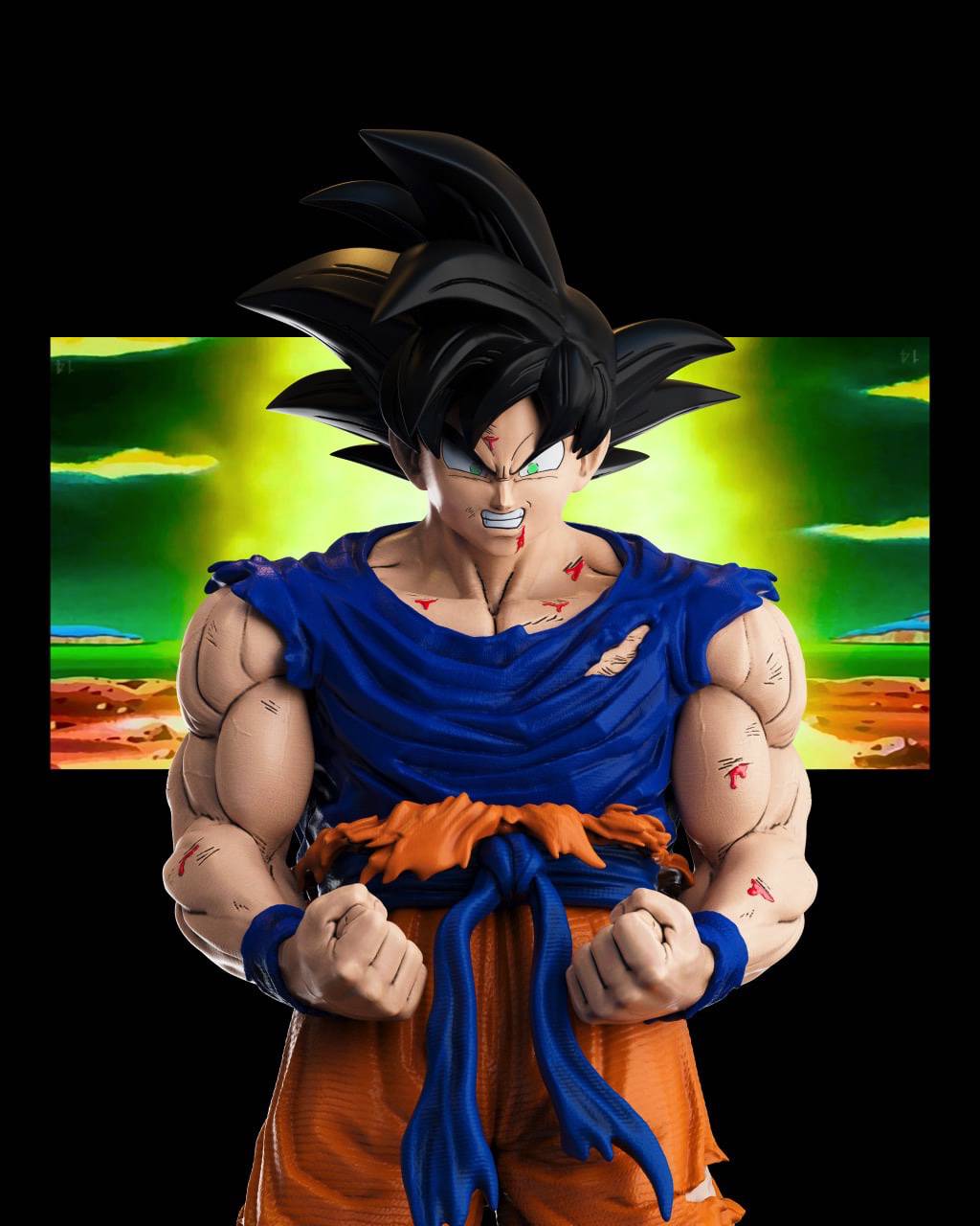 P站图纸印象馆 龙珠 悟空 龙珠 悟空