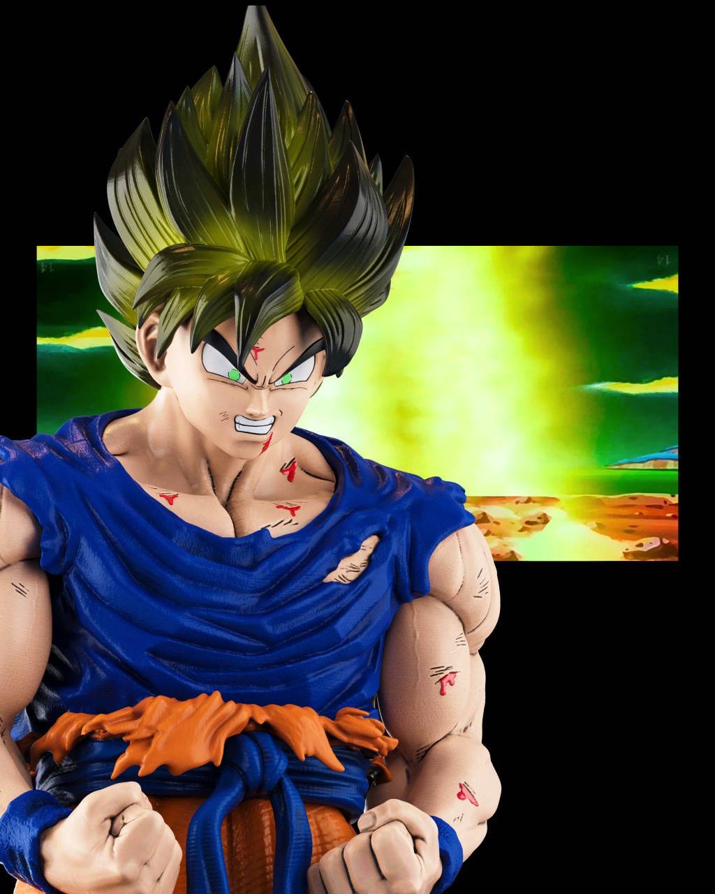 P站图纸印象馆 龙珠 悟空 龙珠 悟空