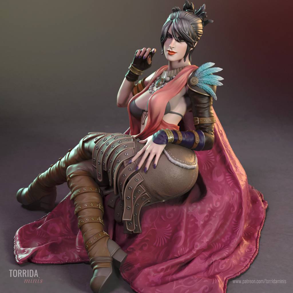 P站图纸印象馆 Torrida 上古卷轴 莫里根 Torrida 上古卷轴 莫里根