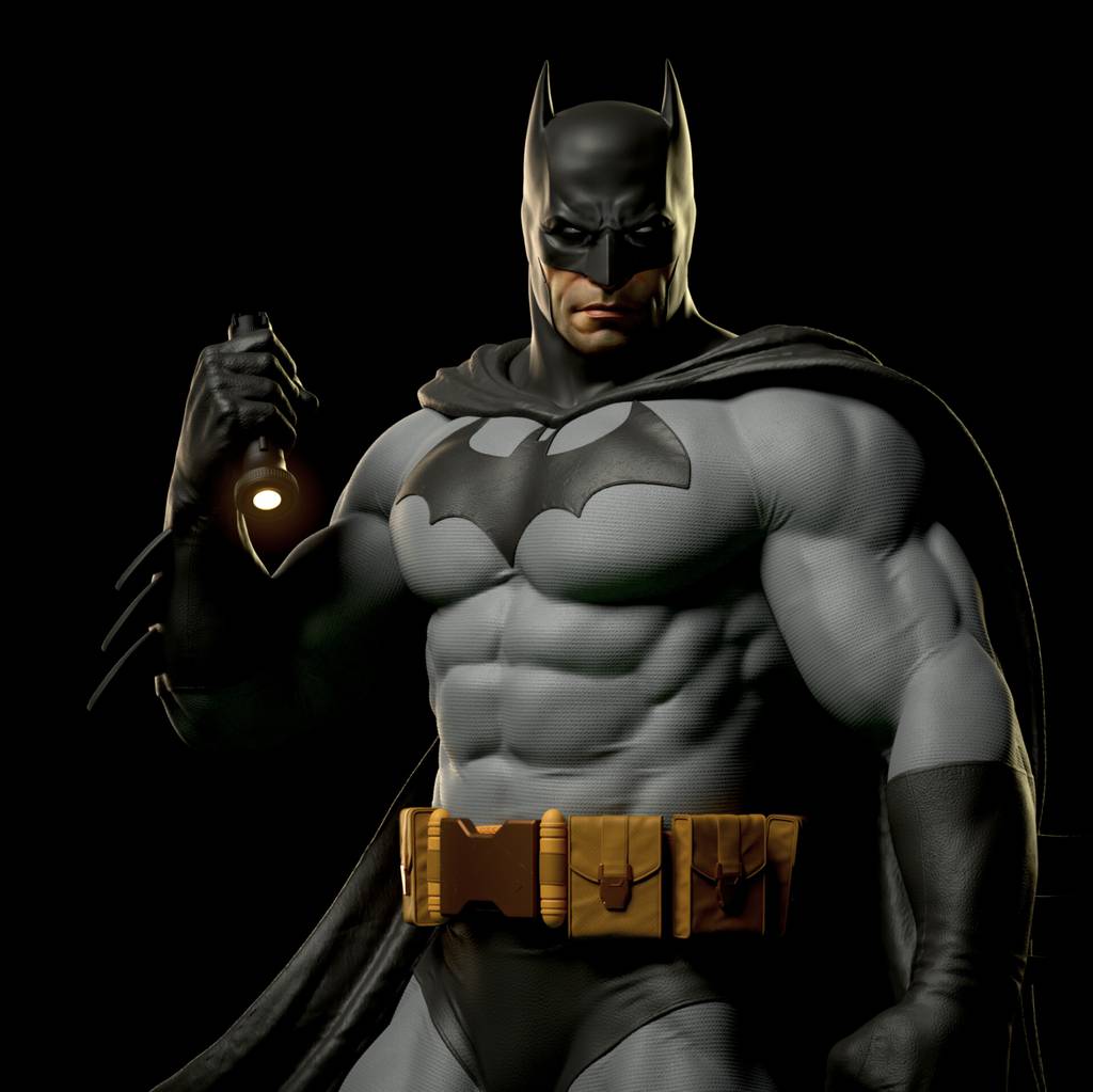 P站图纸印象馆 DC漫画 蝙蝠侠 DC漫画 蝙蝠侠