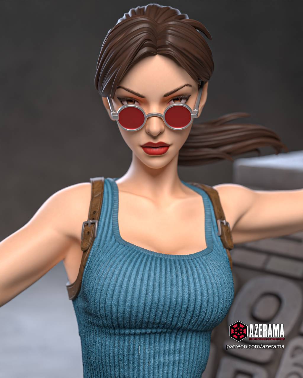 P站图纸印象馆 Azerama 古墓丽影 劳拉·克劳馥 Azerama 古墓丽影 劳拉·克劳馥