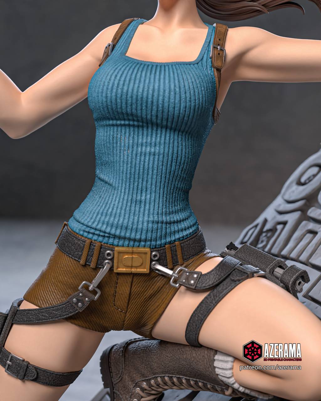 P站图纸印象馆 Azerama 古墓丽影 劳拉·克劳馥 Azerama 古墓丽影 劳拉·克劳馥