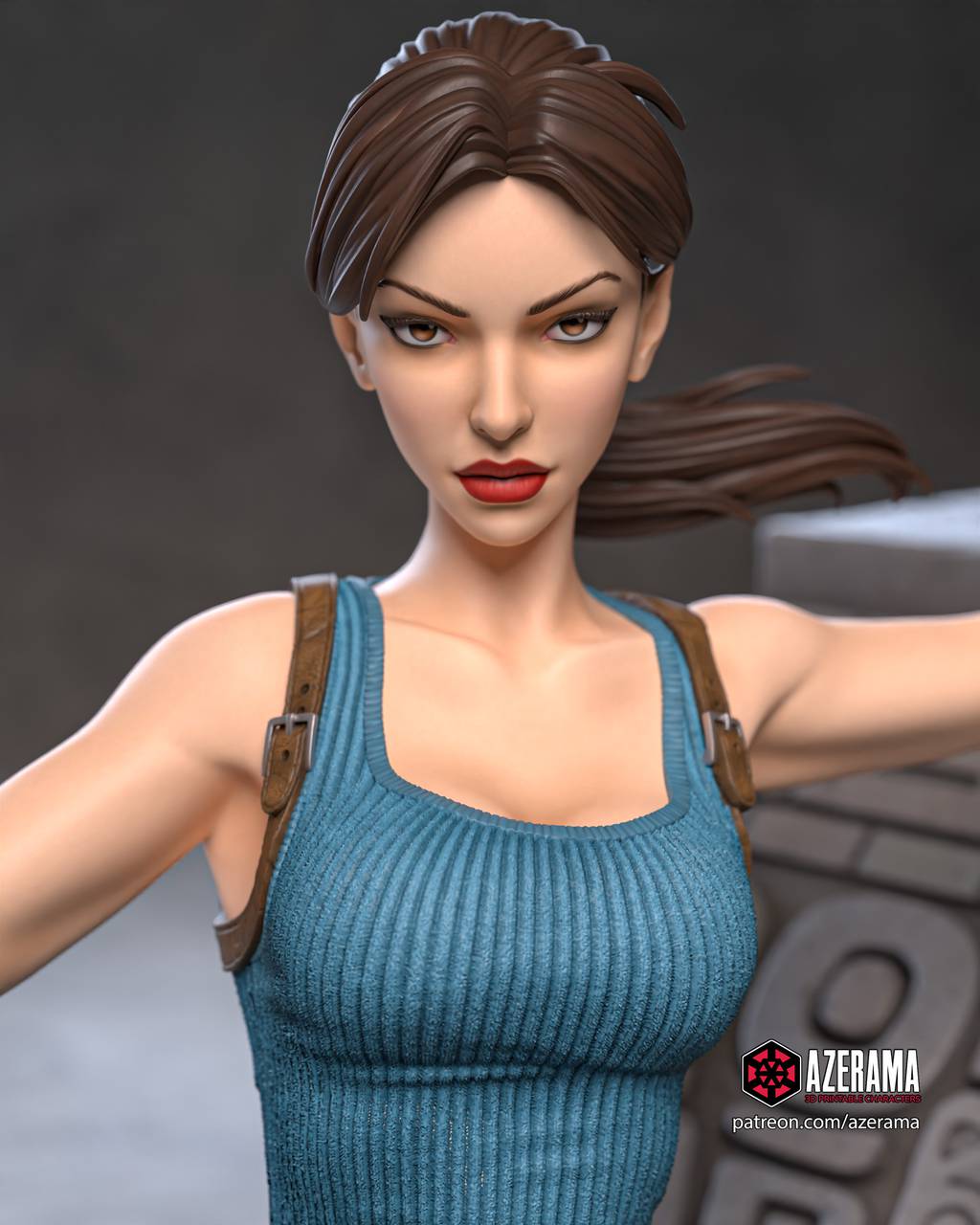 P站图纸印象馆 Azerama 古墓丽影 劳拉·克劳馥 Azerama 古墓丽影 劳拉·克劳馥