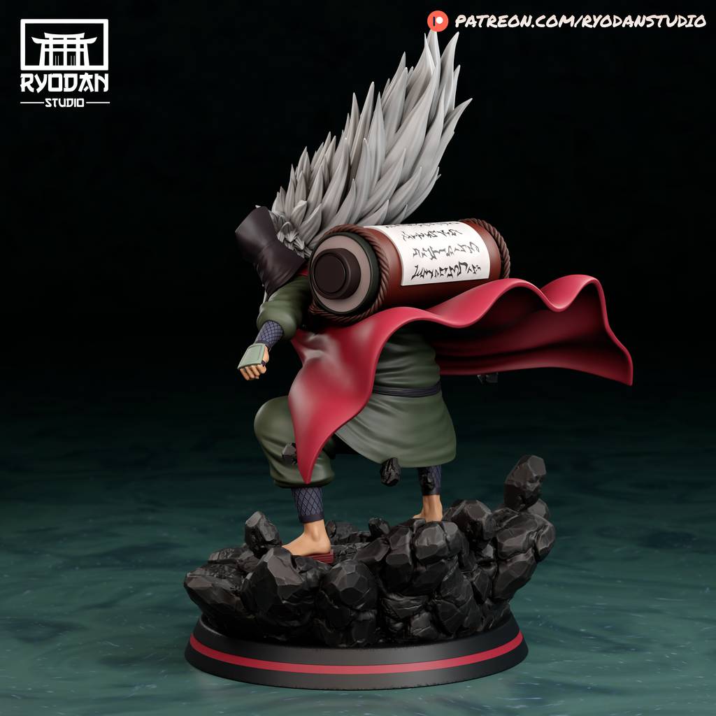 P站图纸印象馆 Ryodan 火影忍者 自来也 Ryodan 火影忍者 自来也