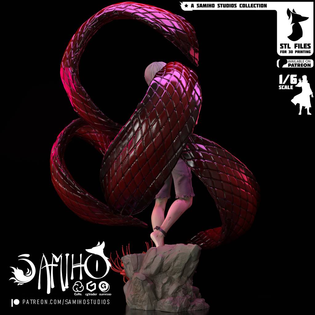 P站图纸印象馆 Samiho 东京食尸鬼 金木研 Samiho 东京食尸鬼 金木研