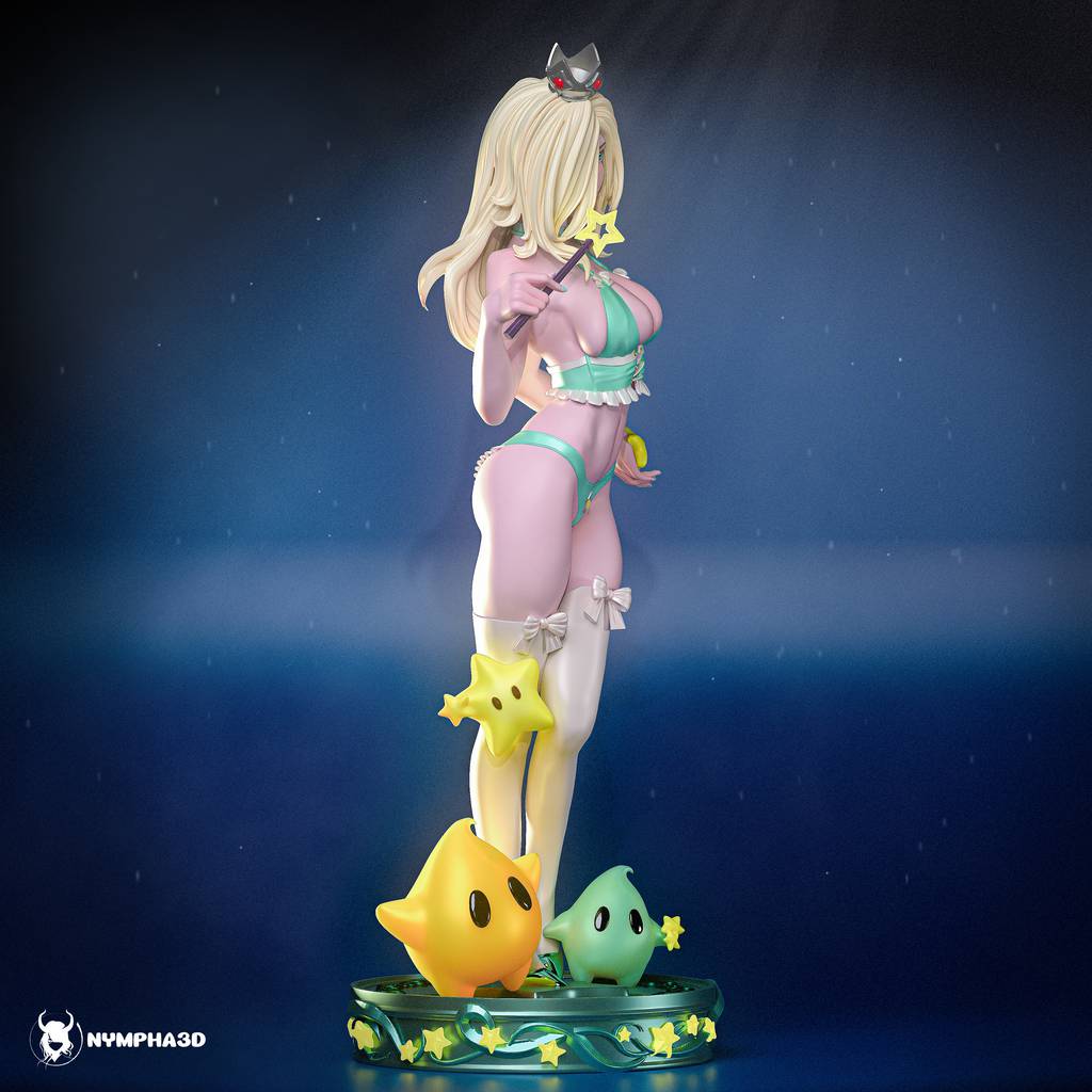 P站图纸印象馆 NYMPHA 3D 超级马里奥 罗洁塔 NYMPHA 3D 超级马里奥 罗洁塔