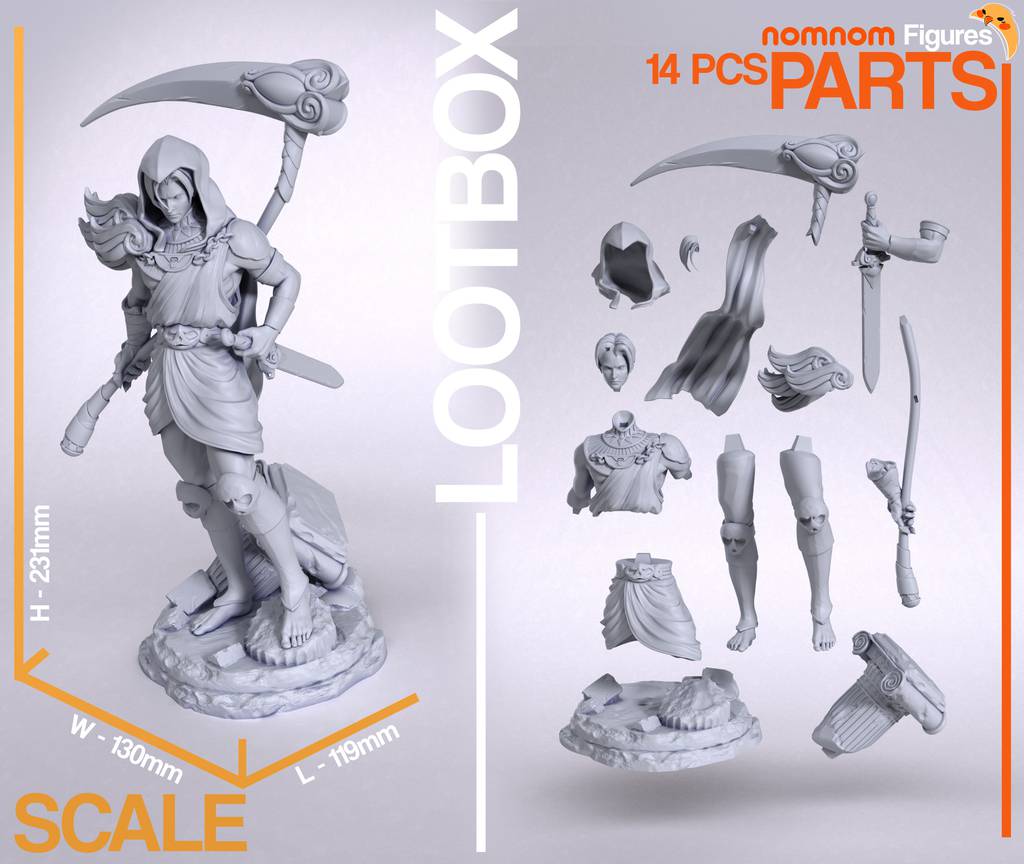 P站图纸印象馆 NomNom 哈迪斯 死神塔纳托斯 NomNom 哈迪斯 死神塔纳托斯