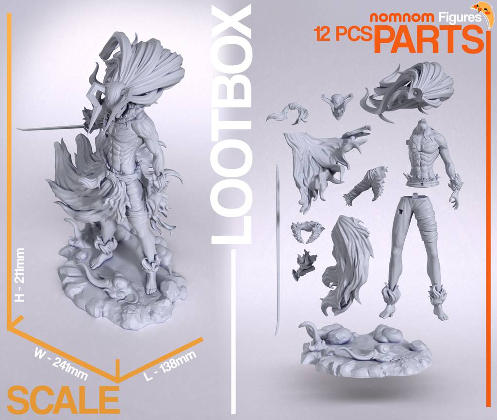 P站图纸印象馆 NomNom 死神 黑崎一护 NomNom 死神 黑崎一护