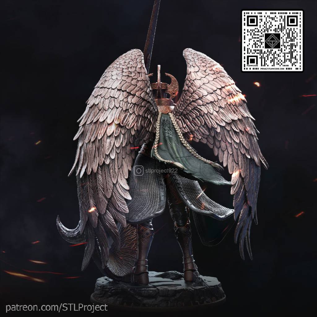 P站图纸印象馆 STL Project 艾尔登法环 熔炉骑士 STL Project 艾尔登法环 熔炉骑士