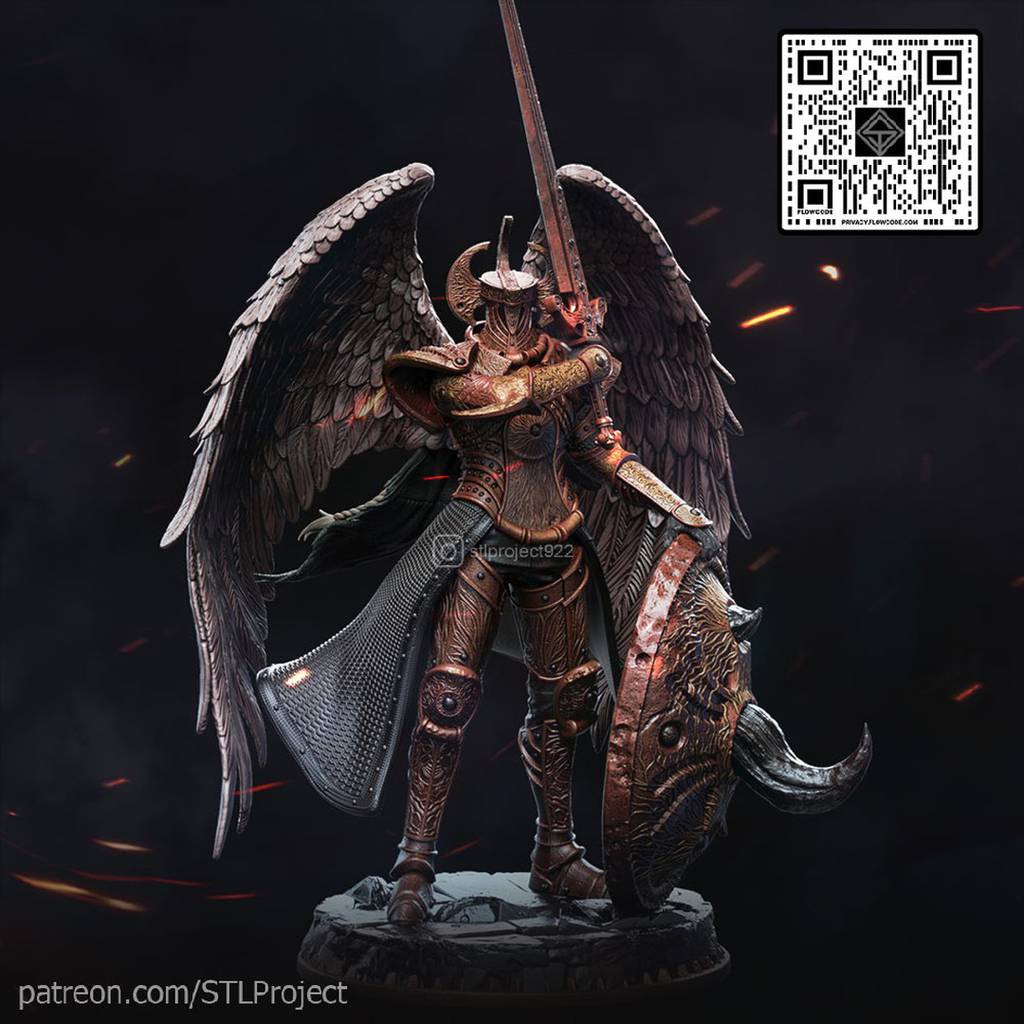 P站图纸印象馆 STL Project 艾尔登法环 熔炉骑士 STL Project 艾尔登法环 熔炉骑士