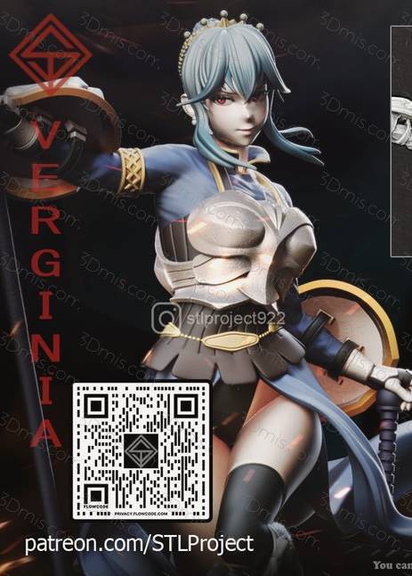 P站图纸印象馆 STL Project 圣兽之王 弗吉尼亚 STL Project 圣兽之王 弗吉尼亚