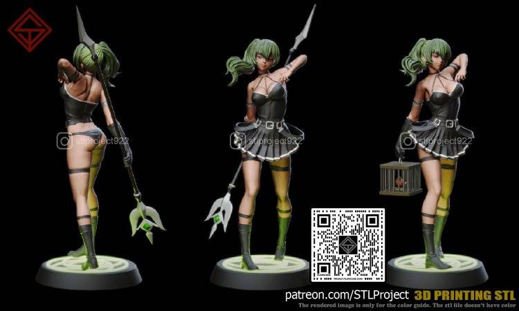 P站图纸印象馆 STL Project 葬送的芙莉莲 尤贝尔 STL Project 葬送的芙莉莲 尤贝尔