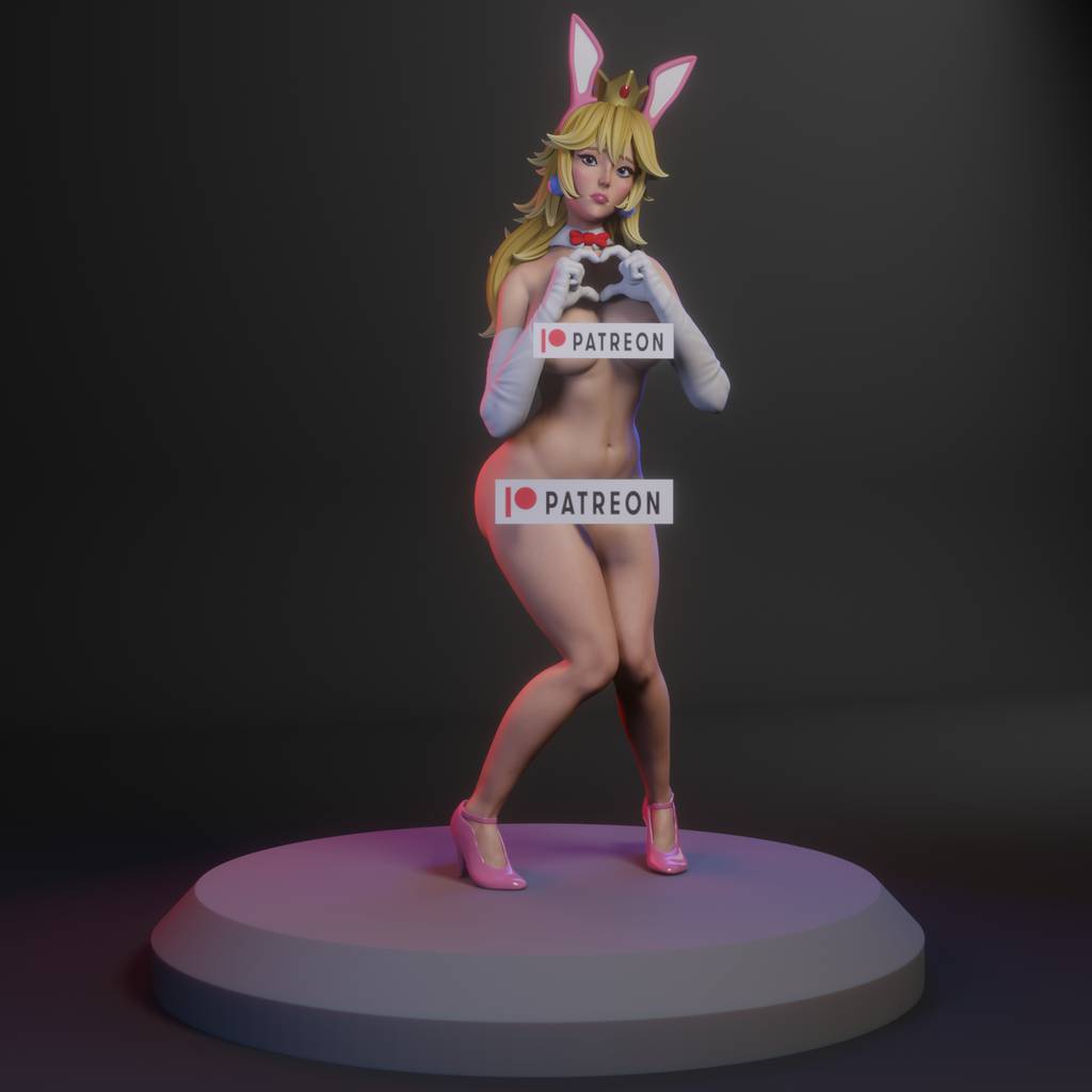 P站图纸印象馆 QB Works 超级马里奥 碧姬公主 QB Works 超级马里奥 碧姬公主