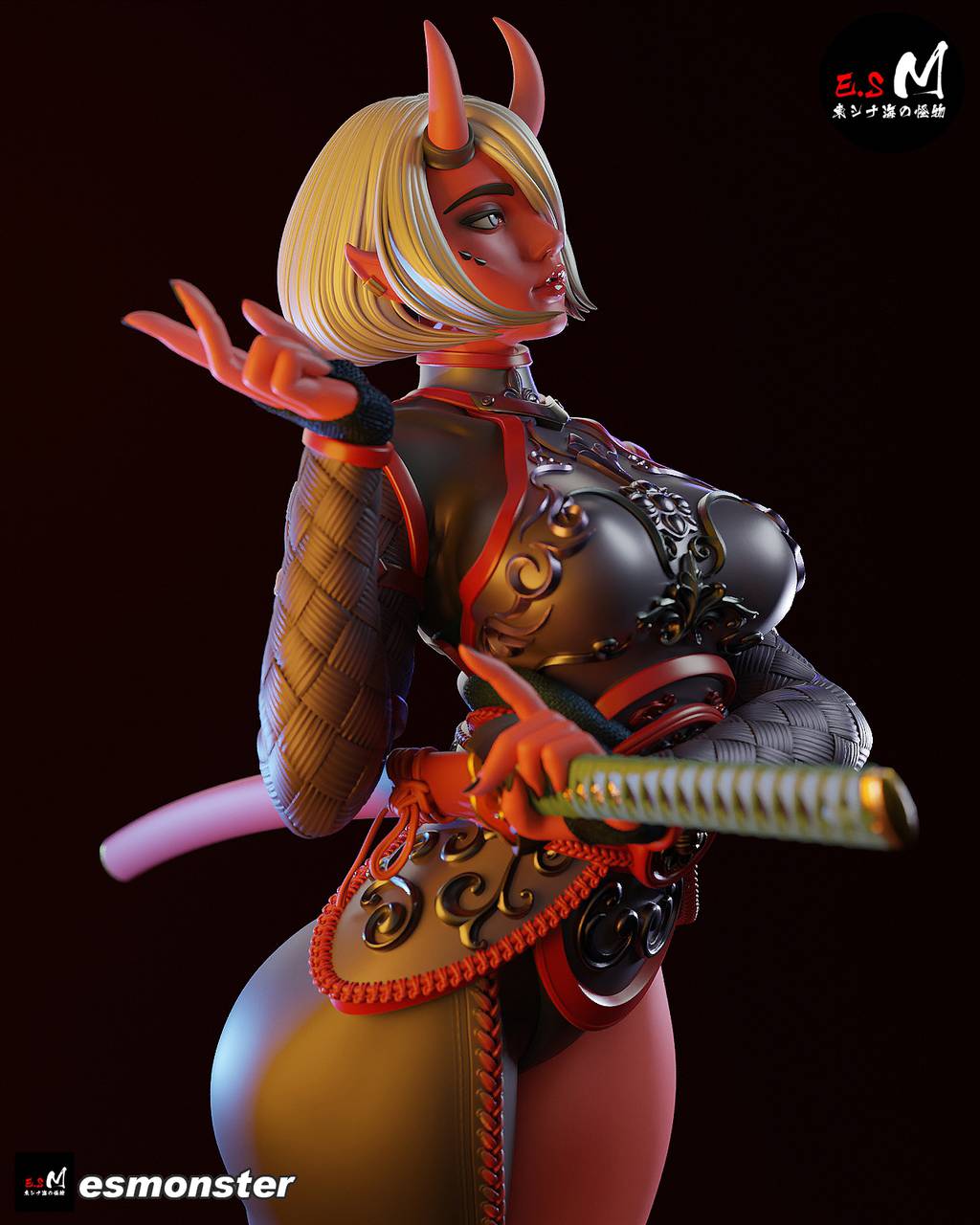 P站图纸印象馆 ESMonster 鬼 ESMonster 鬼