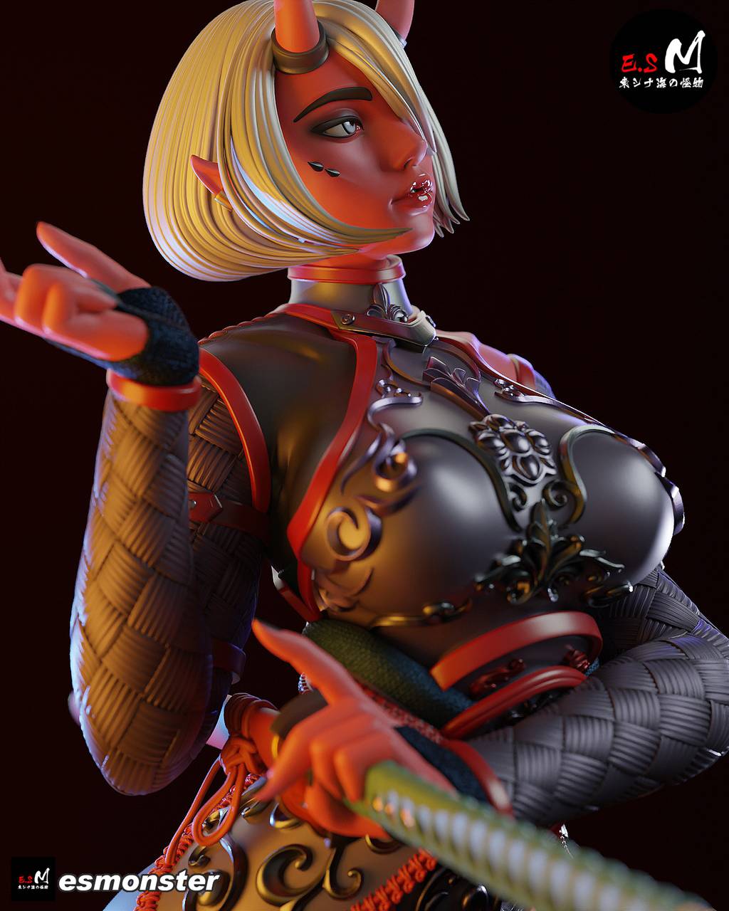 P站图纸印象馆 ESMonster 鬼 ESMonster 鬼