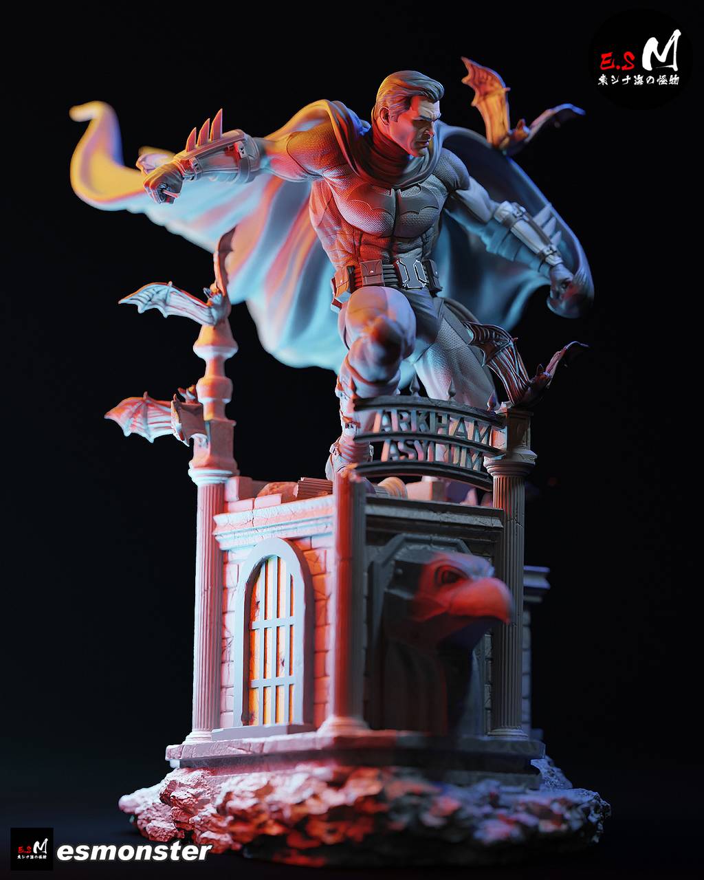 P站图纸印象馆 ESMonster DC漫画 蝙蝠侠 ESMonster DC漫画 蝙蝠侠