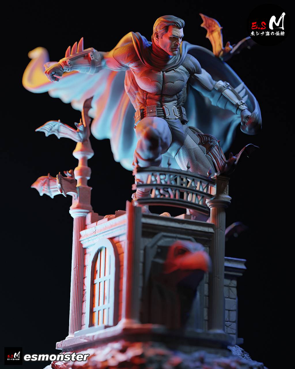 P站图纸印象馆 ESMonster DC漫画 蝙蝠侠 ESMonster DC漫画 蝙蝠侠