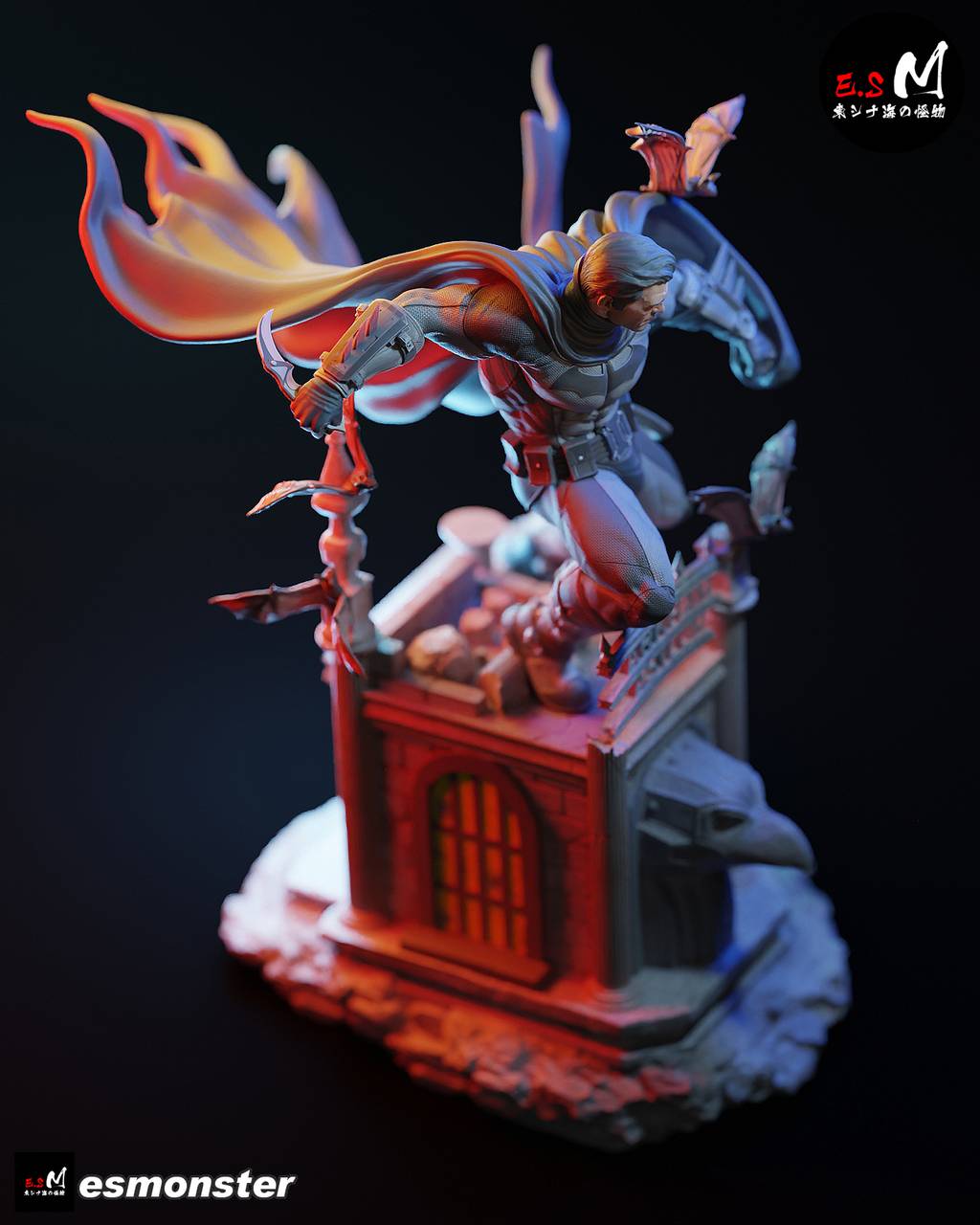 P站图纸印象馆 ESMonster DC漫画 蝙蝠侠 ESMonster DC漫画 蝙蝠侠