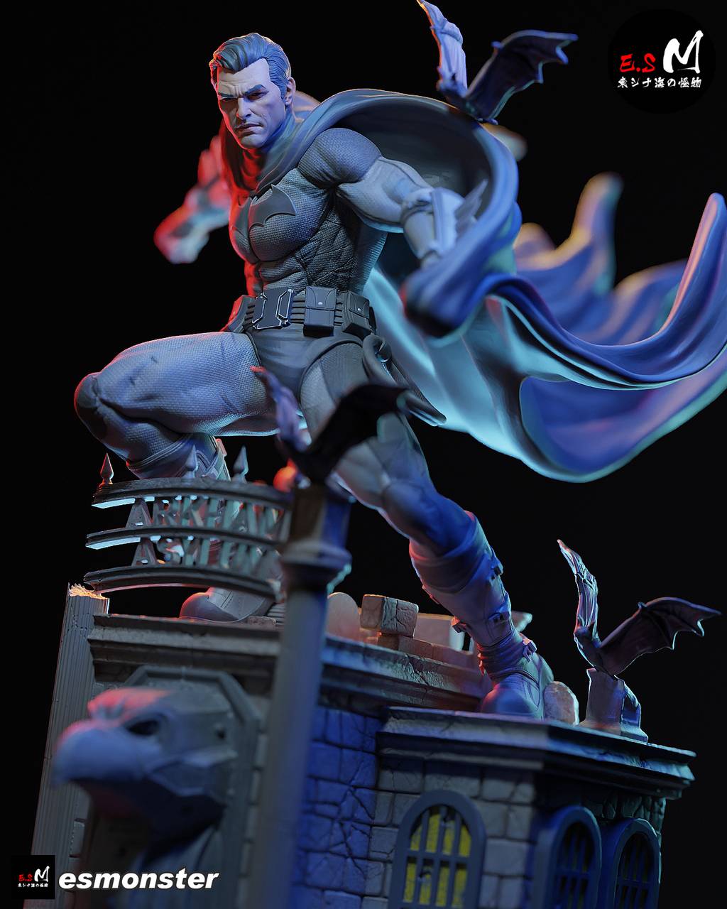 P站图纸印象馆 ESMonster DC漫画 蝙蝠侠 ESMonster DC漫画 蝙蝠侠