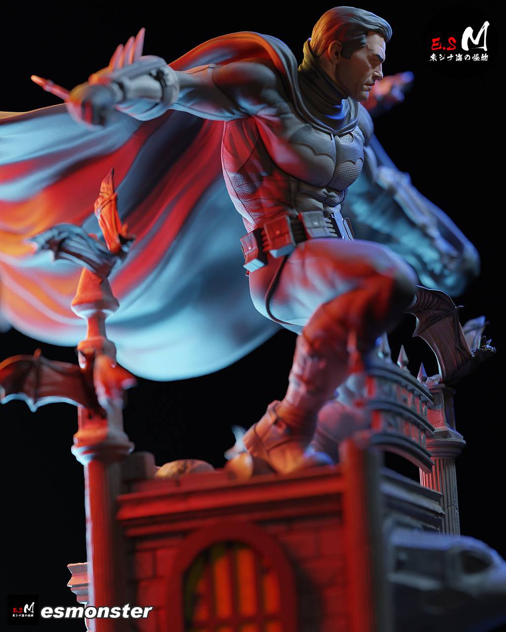 P站图纸印象馆 ESMonster DC漫画 蝙蝠侠 ESMonster DC漫画 蝙蝠侠