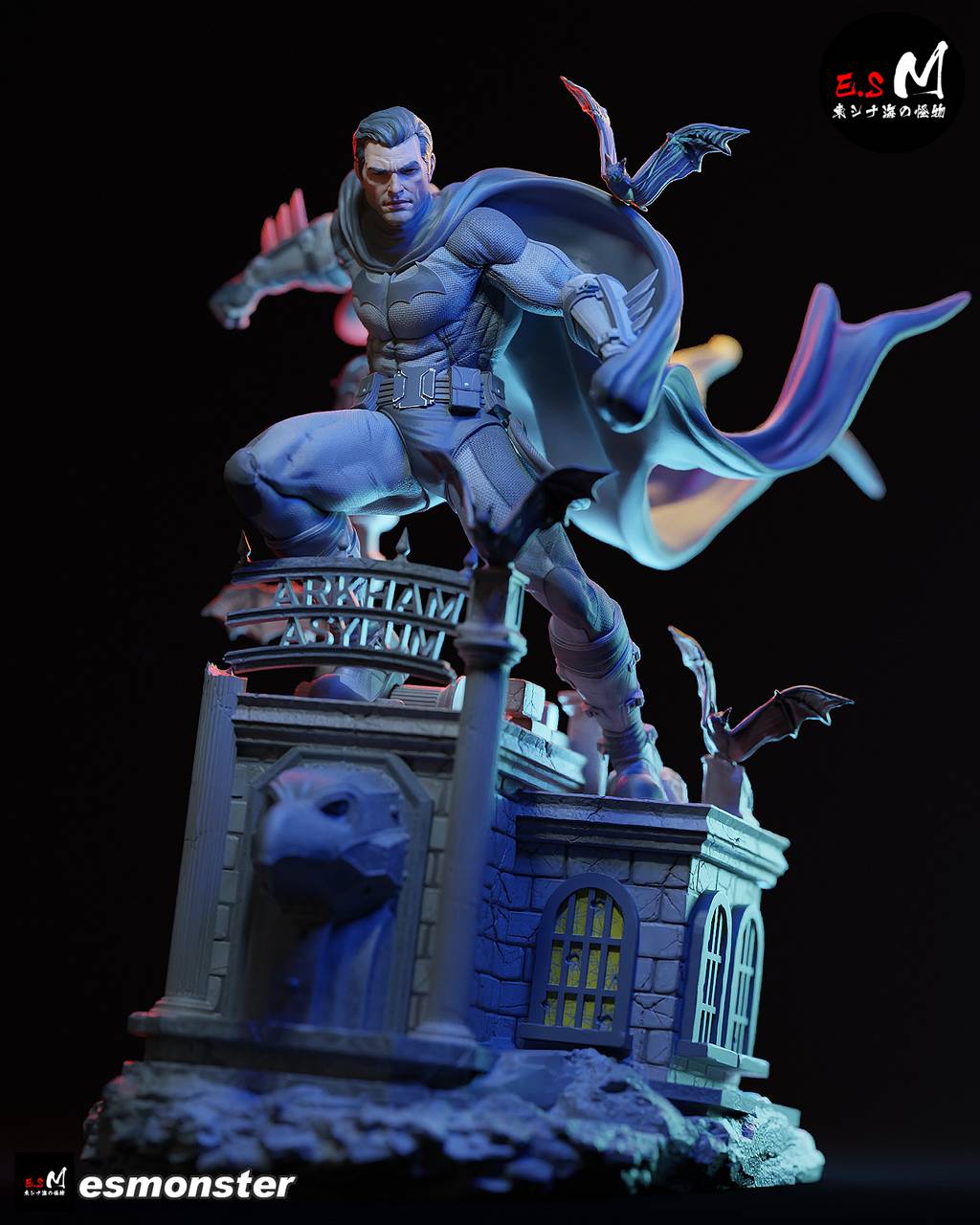 P站图纸印象馆 ESMonster DC漫画 蝙蝠侠 ESMonster DC漫画 蝙蝠侠