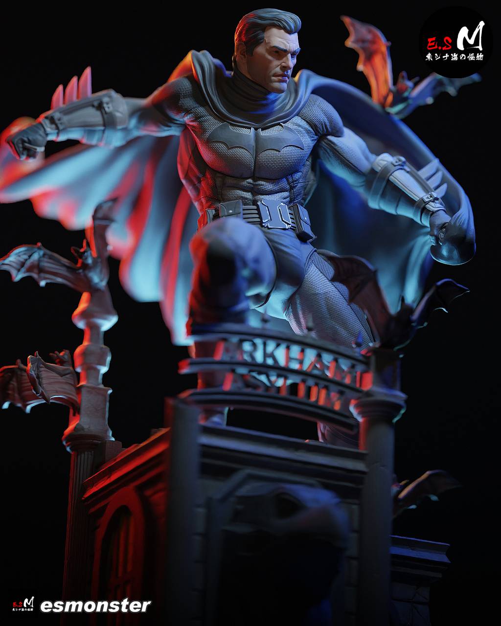 P站图纸印象馆 ESMonster DC漫画 蝙蝠侠 ESMonster DC漫画 蝙蝠侠