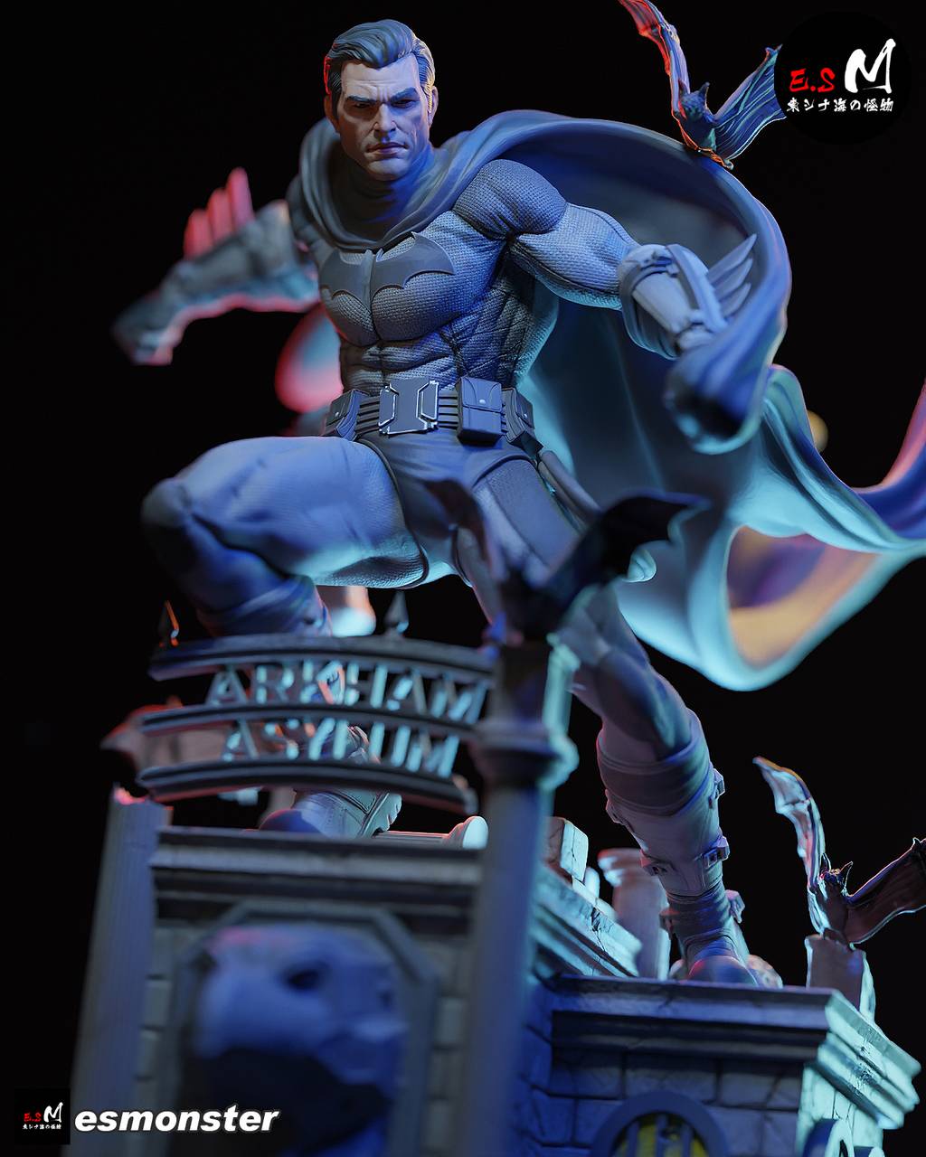 P站图纸印象馆 ESMonster DC漫画 蝙蝠侠 ESMonster DC漫画 蝙蝠侠