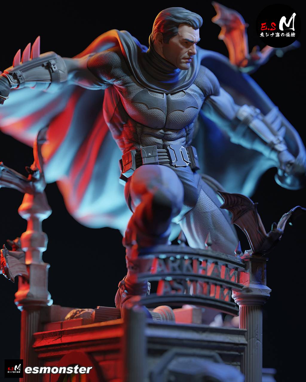 P站图纸印象馆 ESMonster DC漫画 蝙蝠侠 ESMonster DC漫画 蝙蝠侠