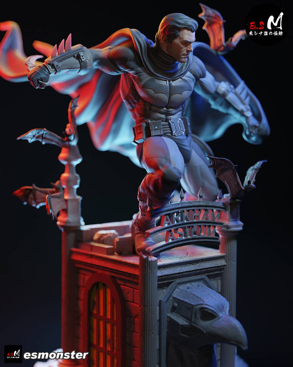 P站图纸印象馆 ESMonster DC漫画 蝙蝠侠 ESMonster DC漫画 蝙蝠侠