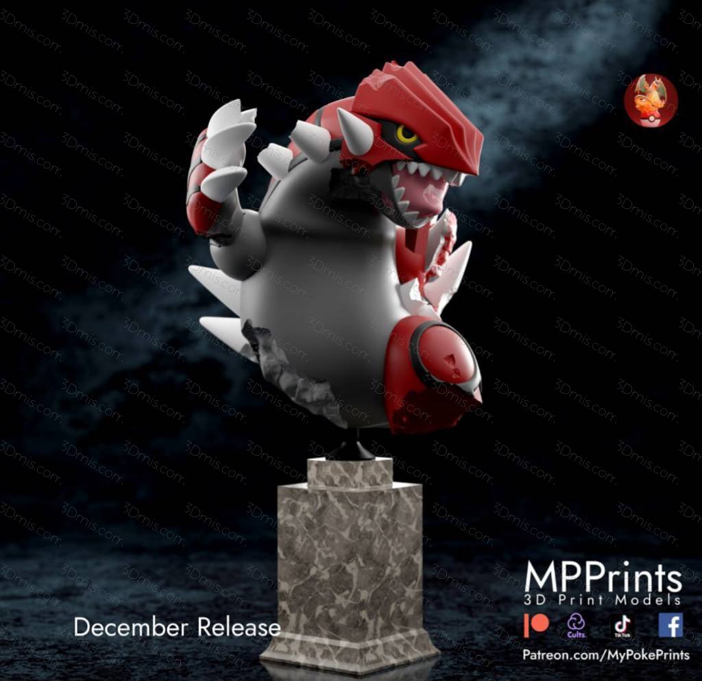 P站图纸印象馆 口袋妖怪 古拉顿 口袋妖怪 古拉顿