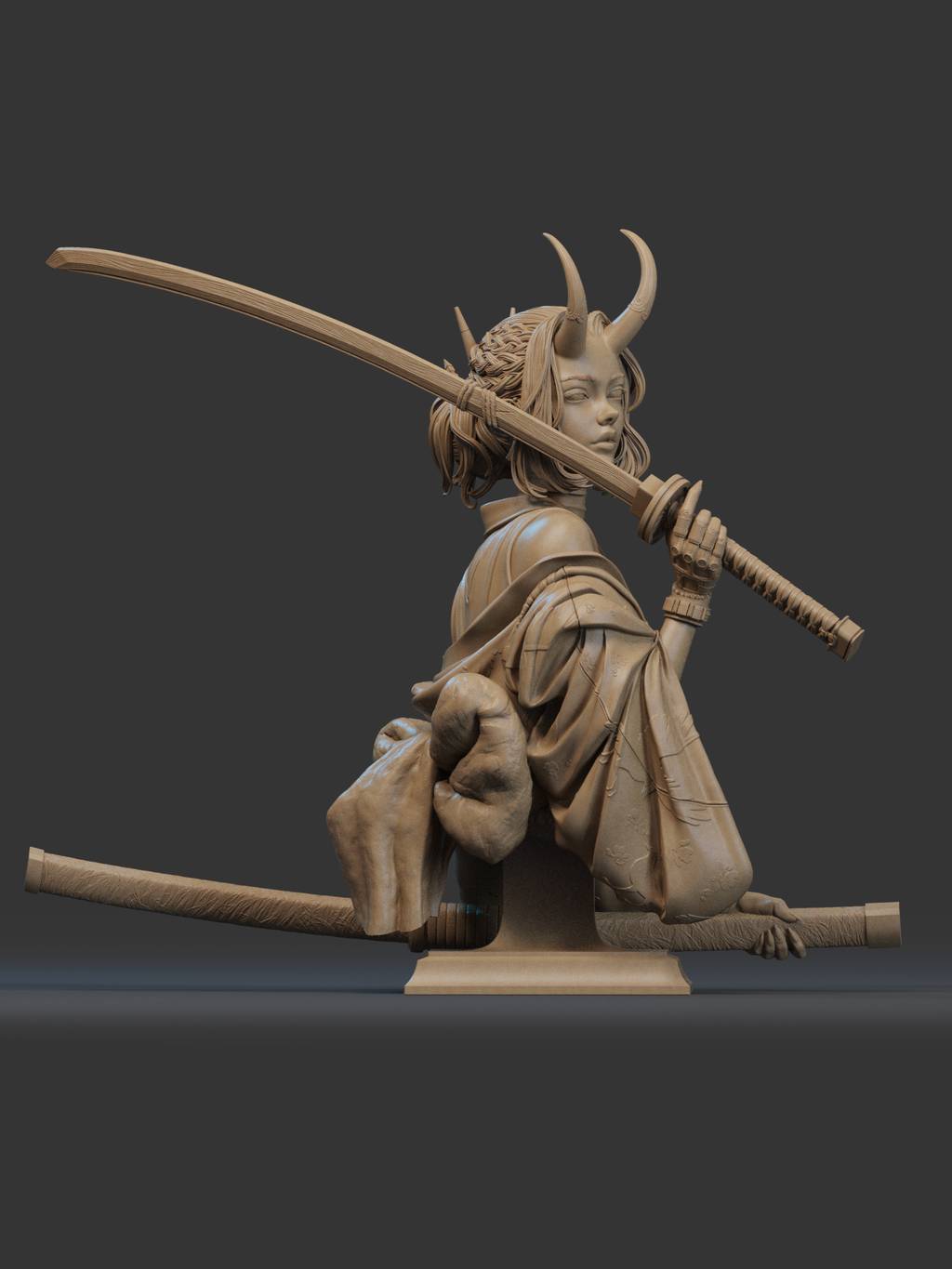 P站图纸印象馆 CA3D 25年1月半身像合集 CA3D 25年1月半身像合集