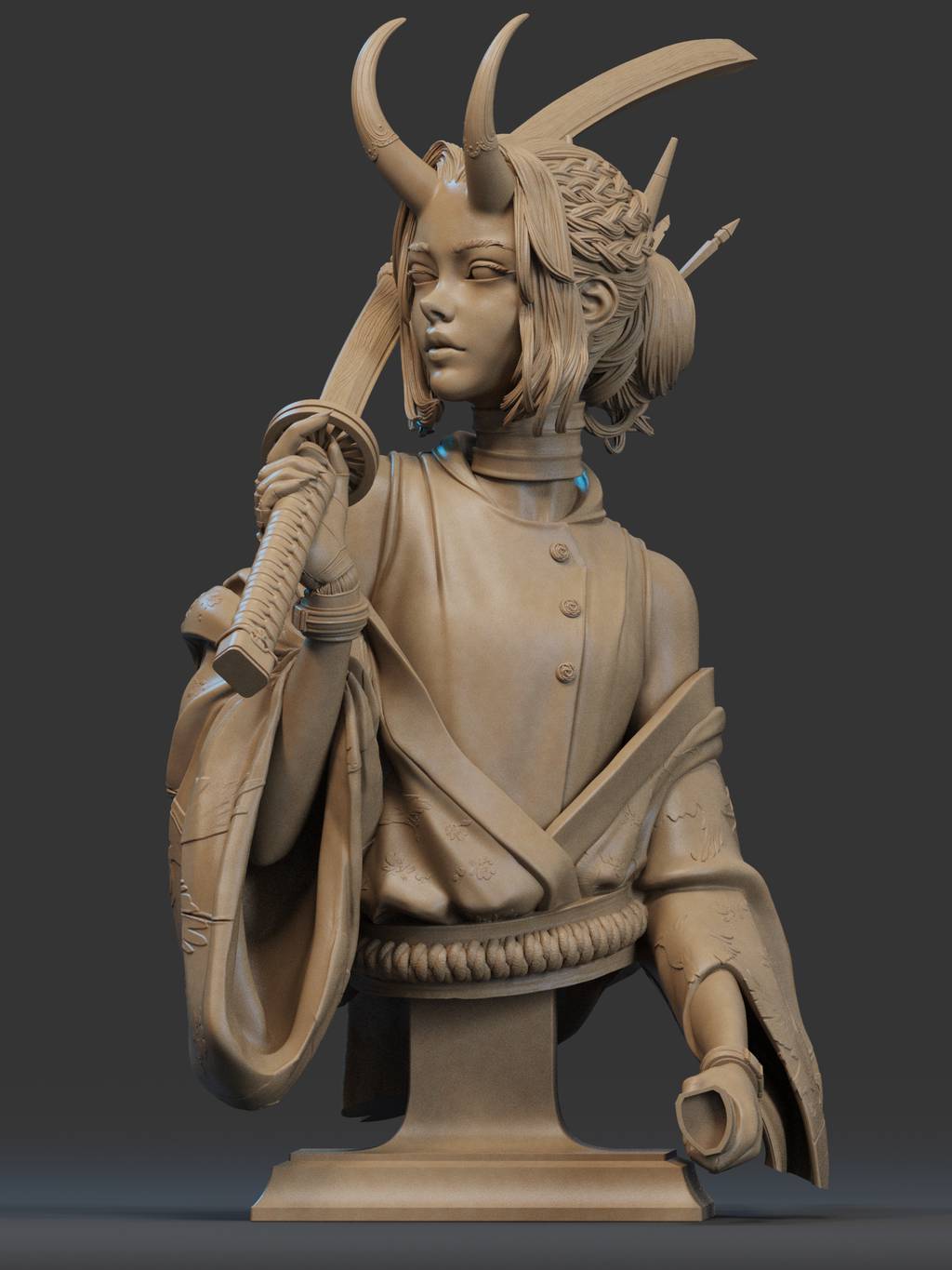 P站图纸印象馆 CA3D 25年1月半身像合集 CA3D 25年1月半身像合集