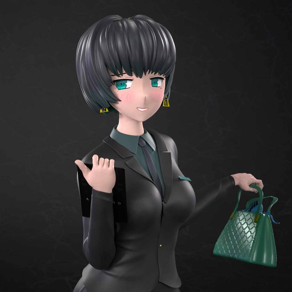 P站图纸印象馆 装甲核心 AI娘 装甲核心 AI娘