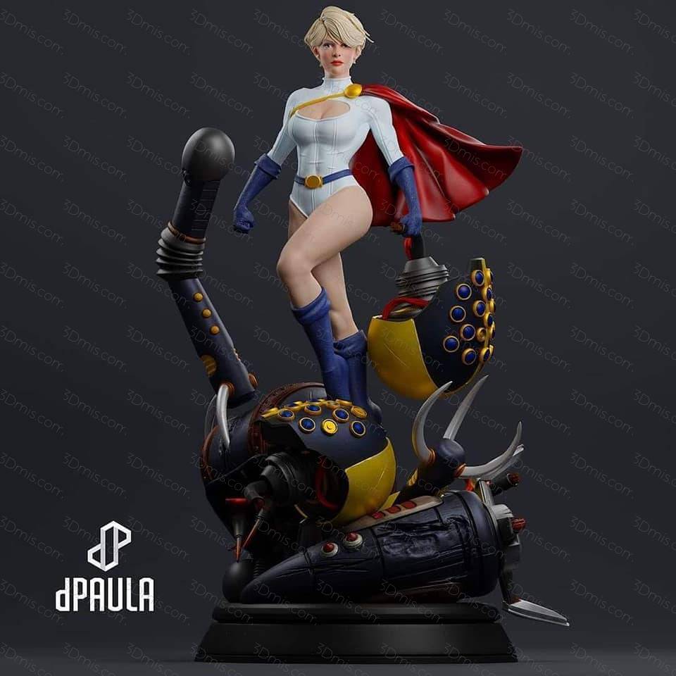 P站图纸印象馆 DC漫画 神力女孩 DC漫画 神力女孩