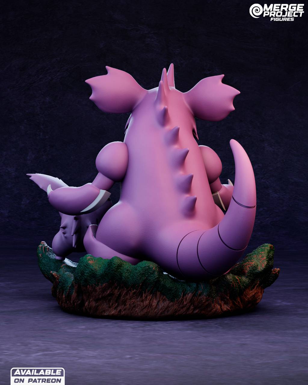 P站图纸印象馆 MPF 精灵宝可梦 尼多王 MPF 精灵宝可梦 尼多王