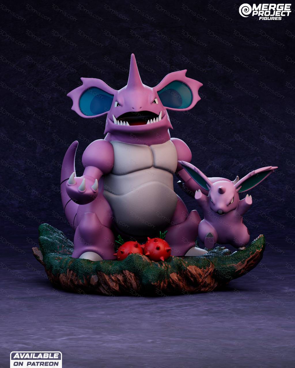 P站图纸印象馆 MPF 精灵宝可梦 尼多王 MPF 精灵宝可梦 尼多王