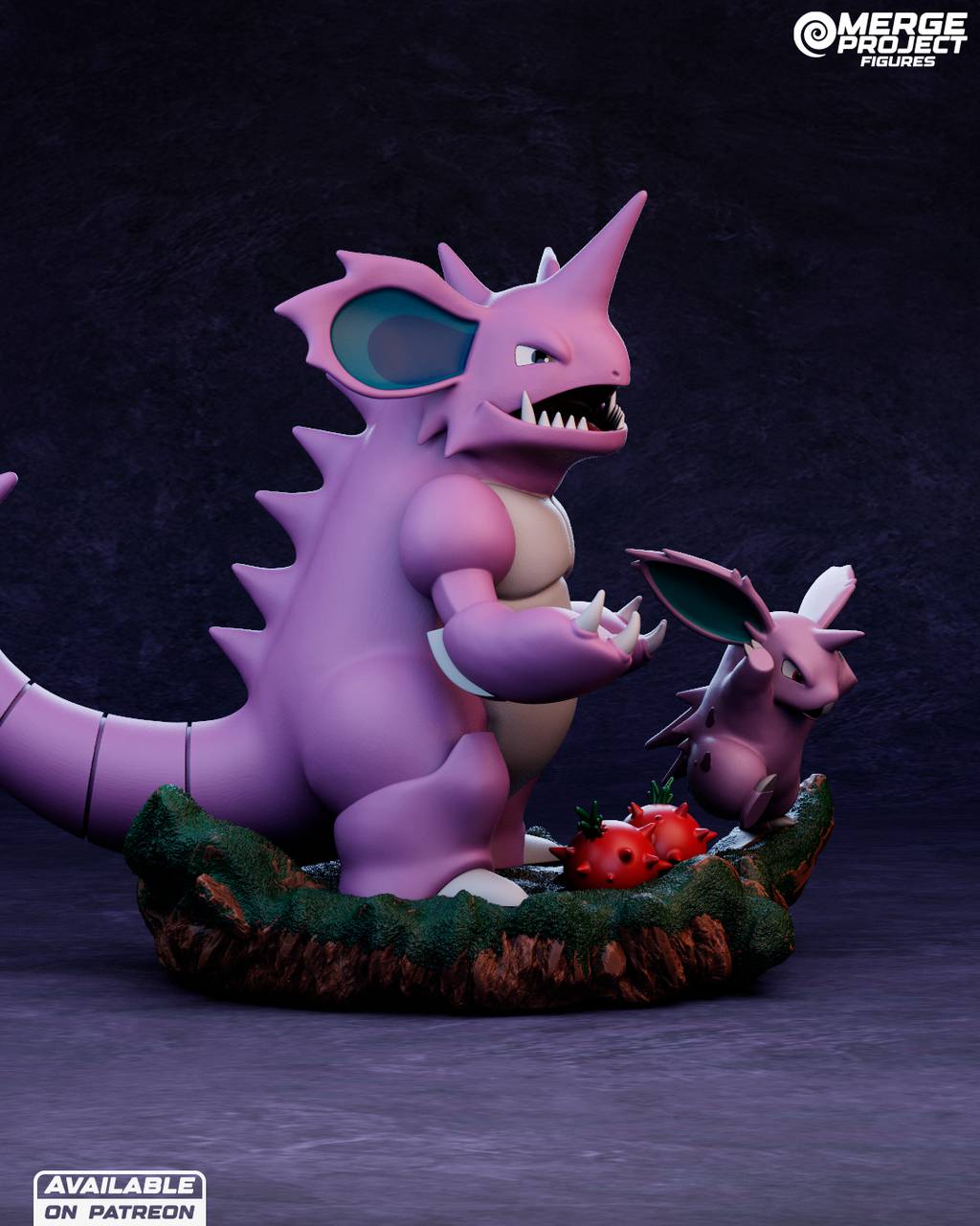 P站图纸印象馆 MPF 精灵宝可梦 尼多王 MPF 精灵宝可梦 尼多王